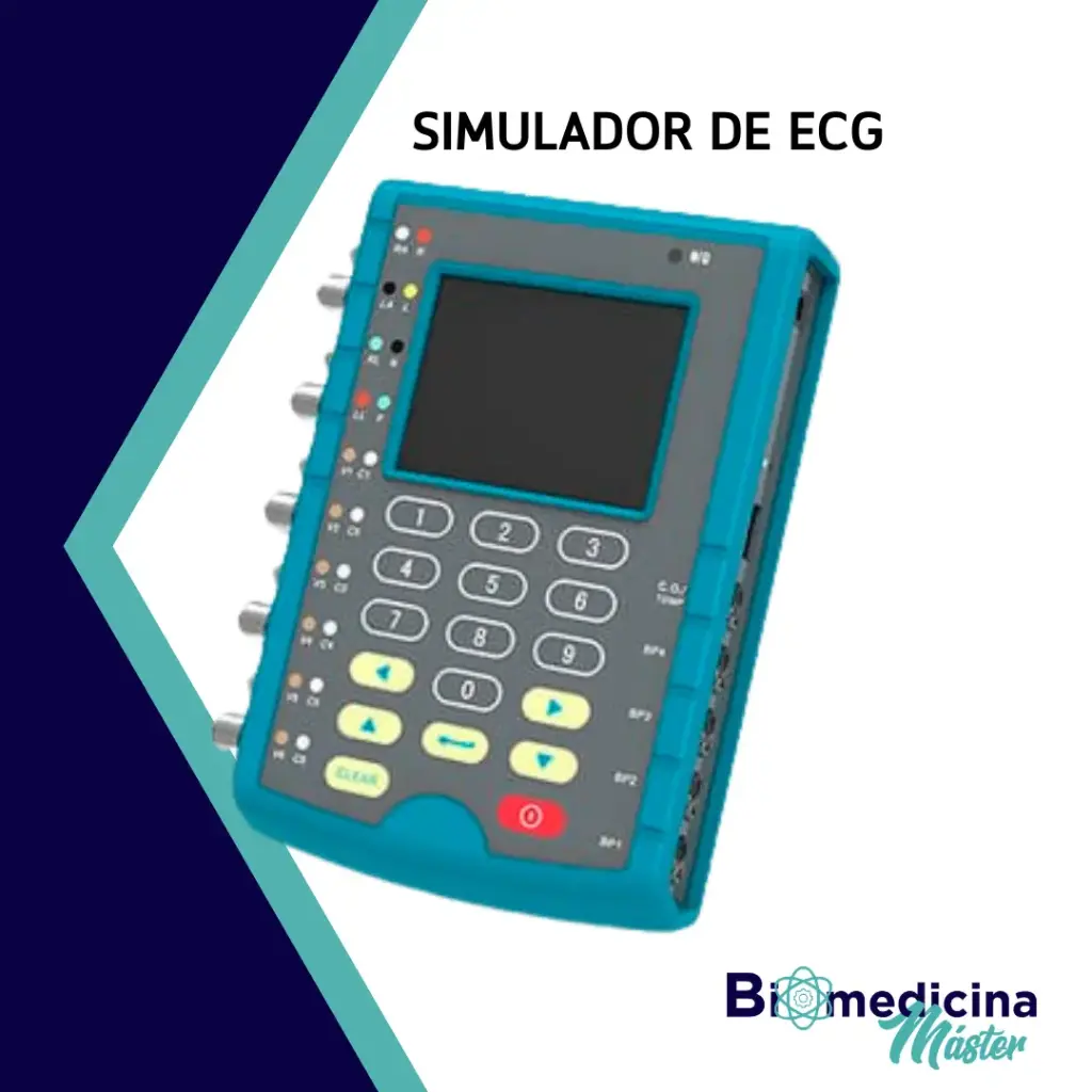 Simulador de ecg  Ms400 Contec